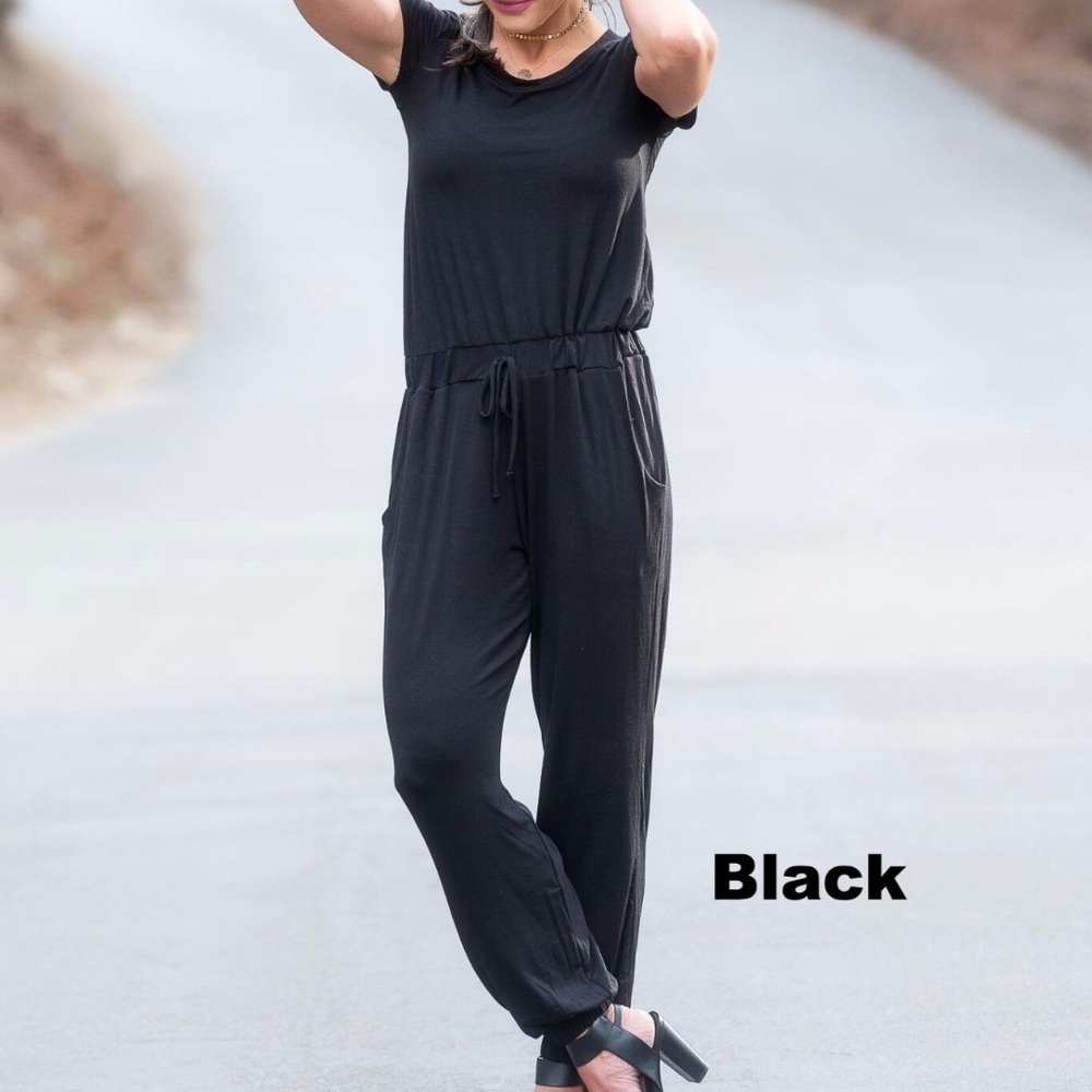 Brigitte Brianna Black Short Sleeve Everyday Jumper - Picture 2 of 10